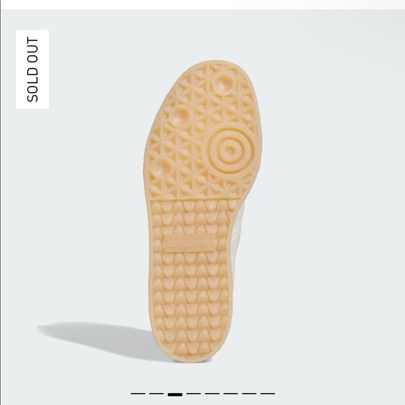 NWT Adidas Sambae in Ivory / Ivory / Pink Fusion - Picture 3 of 8